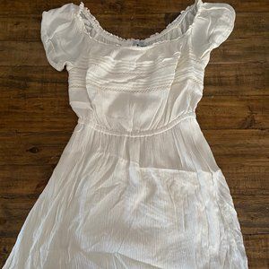 Patrons of Peace White Gauze Dress, Size Small